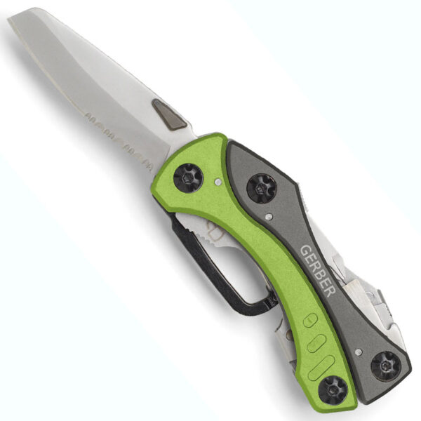 GERBER CRUCIAL GREEN KNIFE