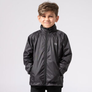MAC IN A SAC WATERPROOF JACKET FOR KIDS ORIGIN JET BLACK