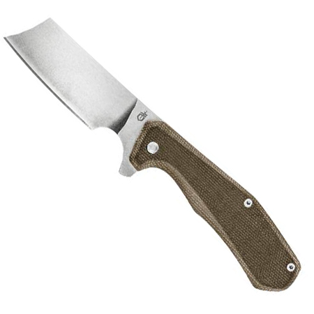 GERBER ASADA MICARTA OLIVE IN DISPLAY