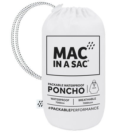 MAC IN A SAC PONCHO TRANSPARENT