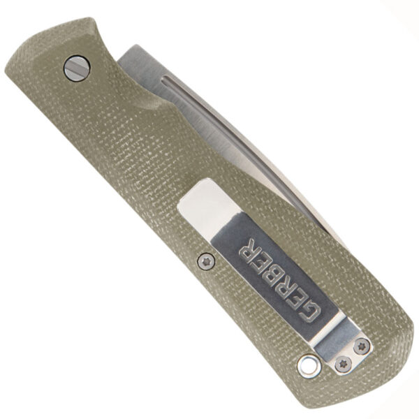 GERBER POCKET KNIFE MANSFIELD OLIVE