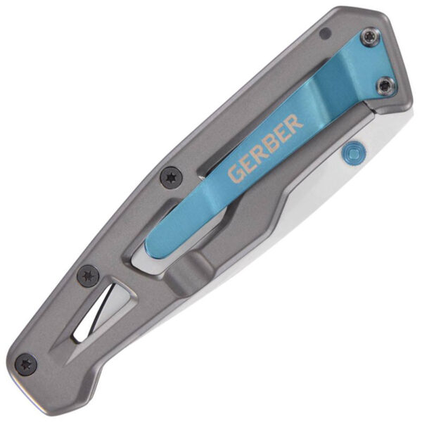 GERBER PARLITE BLUE RESIZED CLOSED RIGHT
