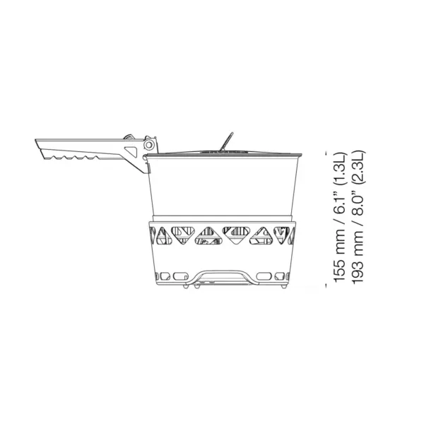 PRIMUS ΣΥΣΤΗΜΑ ΕΣΤΙΑΣ PRIME TECH 2,3 ΛΙΤΡΩΝ