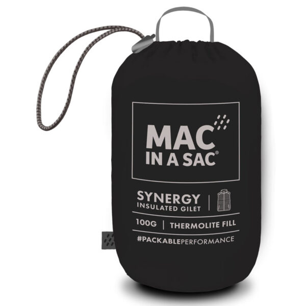 MAC IN A SAC ΑΝΔΡΙΚΟ ΓΙΛΕΚΟ SYNERGY ΜΑΥΡΟ