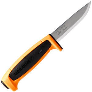 MORAKNIV ΜΑΧΑΙΡΙ BASIC 546 (S) ΠΟΡΤΟΚΑΛΙ/ΜΑΥΡΟ
