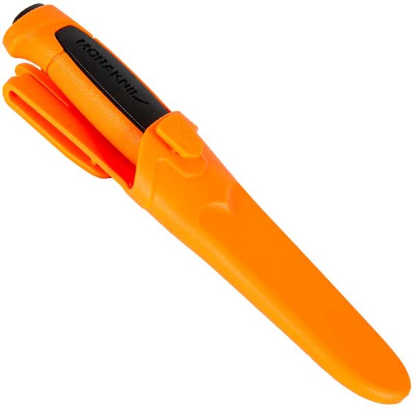 MORAKNIV ΜΑΧΑΙΡΙ BASIC 546 (S) ΠΟΡΤΟΚΑΛΙ/ΜΑΥΡΟ