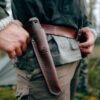 MORAKNIV ΜΑΧΑΙΡΙ GARBERG GRAND BLACKBLADE ΜΕ ΔΕΡΜΑΤΙΝΗ ΘΗΚΗ