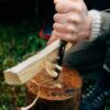 MORAKNIV ΜΑΧΑΙΡΙ GARBERG GRAND BLACKBLADE ΜΕ ΔΕΡΜΑΤΙΝΗ ΘΗΚΗ