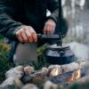 MORAKNIV ΜΑΧΑΙΡΙ GARBERG GRAND BLACKBLADE ΜΕ ΔΕΡΜΑΤΙΝΗ ΘΗΚΗ