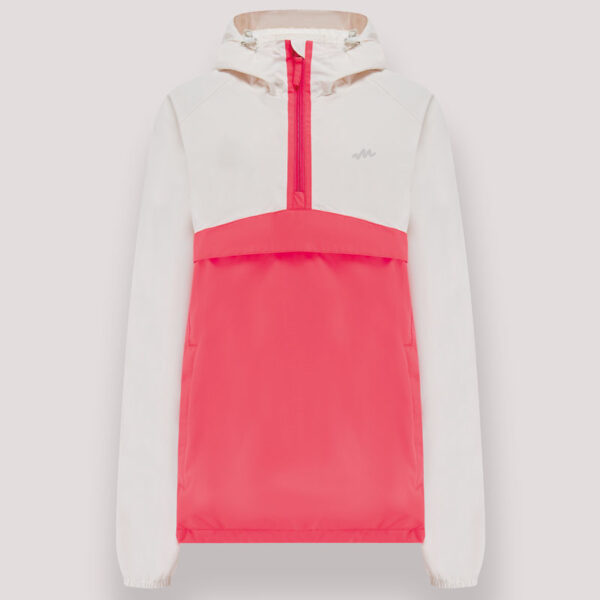NomadPoppyIvory-RESIZED MAC IN A SAC NOMAD JACKET ΓΥΝΑΙΚΕΙΟ ΛΕΥΚΟ/ΡΟΖ